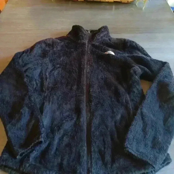 North Face Fuzzy Zip Jacket - Picture 1 of 4